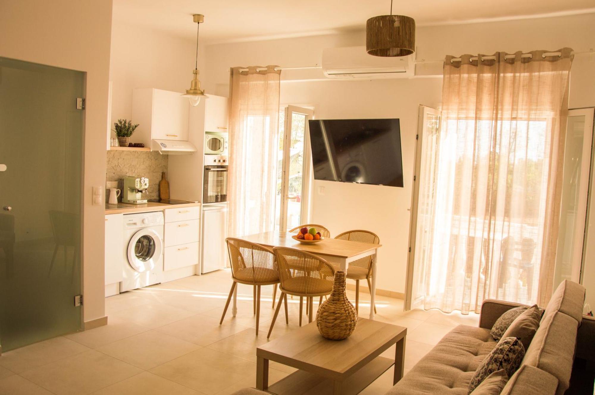 אגיוס גיורגיוס Aristidis Apartments מראה חיצוני תמונה